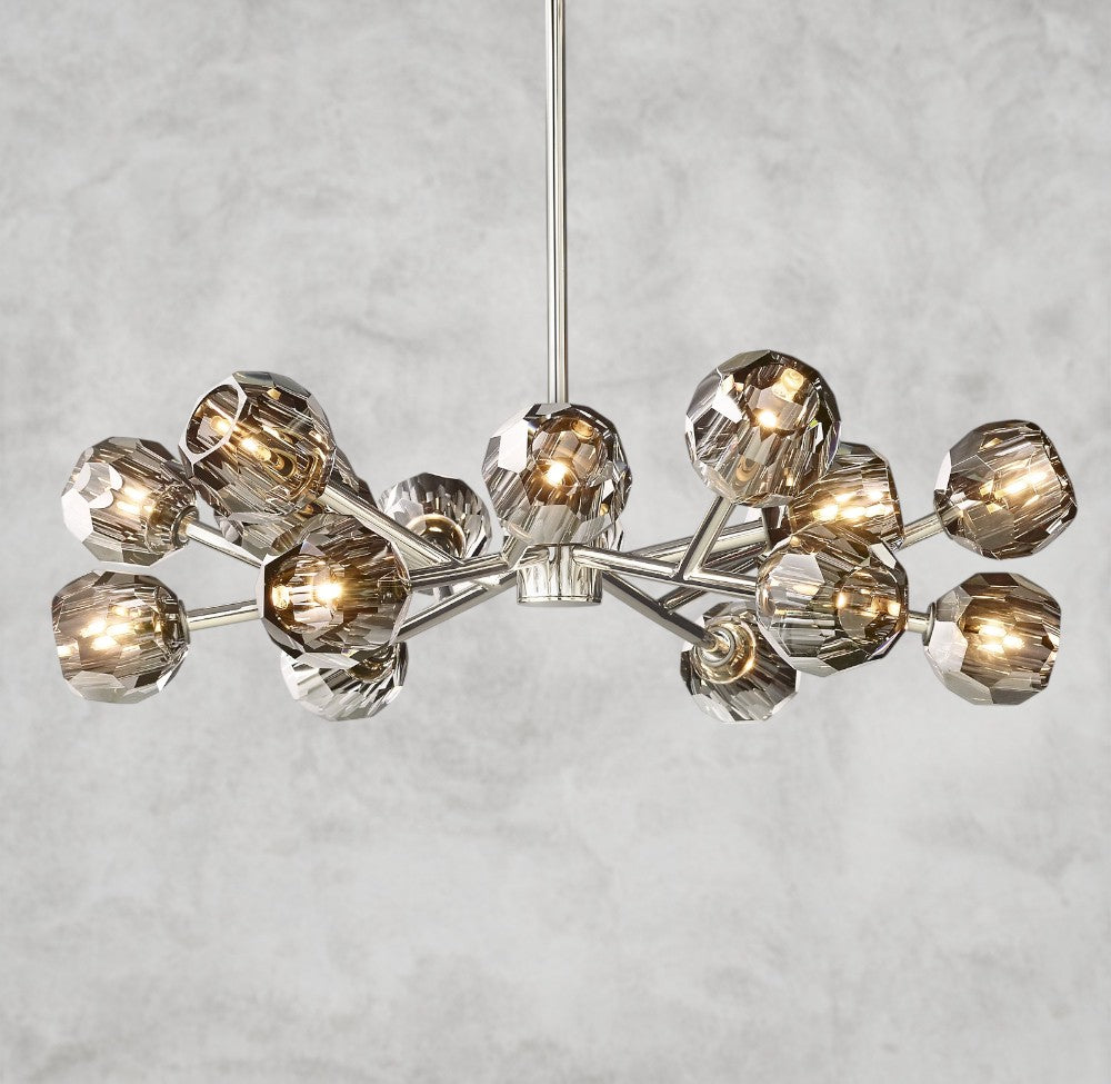 Boule De Cristal Round Chandelier 24", 36", 48", 60", 72"